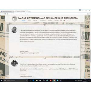 	Salone Bordighera: sito web, 